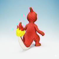 Image 4 of Charmeleon "Knitted" Figure