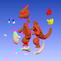 Image 5 of Charmeleon "Knitted" Figure
