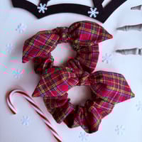 Tartan Flannel Scrunchie