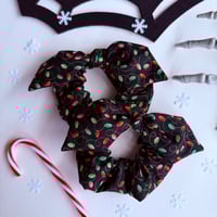 Holiday Lights Scrunchie