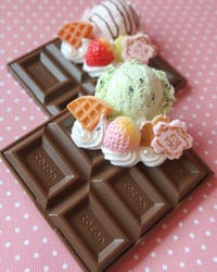 Image 1 of Chocolate Deco Pocket Mirror 