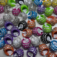 Image 5 of blingy dome ring