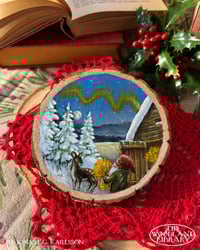 Image 2 of Original Painting on Wood - The Scandinavian Gnome