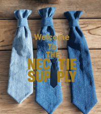 Image 1 of 3 Denim Neckties