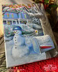 Image 1 of Original Painting on Canvas - Gilmore Girls Christmas