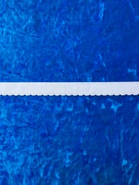 Picot Edge Plush Elastic White 15mm