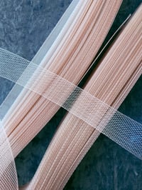 Horsehair Braid Firm 25mm Blond