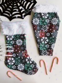 Spooky Snowflakes Stockings