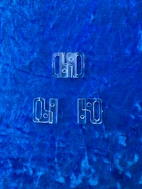 Bikini Clips Clear Medium