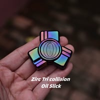 Image 1 of Tri-collision mini standard material  hand spinner 