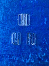 Bikini Clips Clear Large