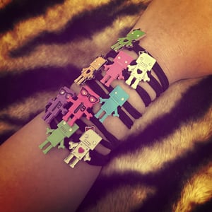 Image of mystery robot bracelet