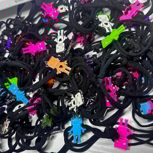 Image of mystery robot bracelet