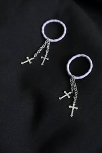 Image 1 of Adorned hair ties 