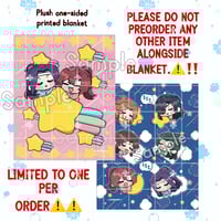 Image 1 of 【EXTRAS】MXTX Plush Blanket 