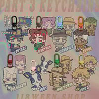 Image 1 of Part 3 Character Keychains