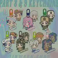 Image 1 of  Part 8 & 9 Character Keychains