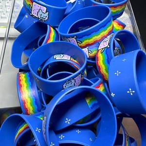 Image of *B-GRADE* nyan cat wristband
