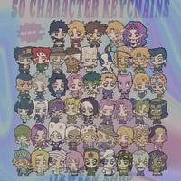 Image 1 of Part 1-9 Character Keychain Full Set