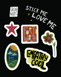 'Locals Only' Sticker Sheet