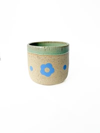 Image 2 of Blue Flower Cup