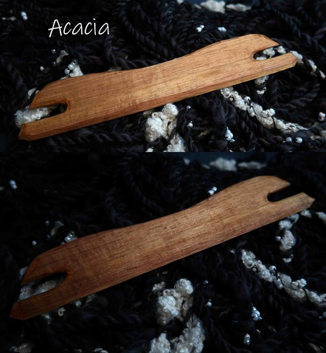 Wood Noods - Hand Carved Band/Stick Shuttles