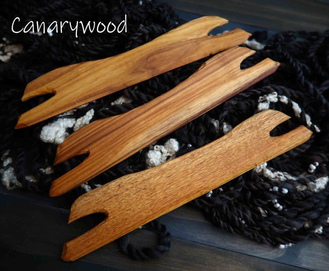 Wood Noods - Hand Carved Band/Stick Shuttles