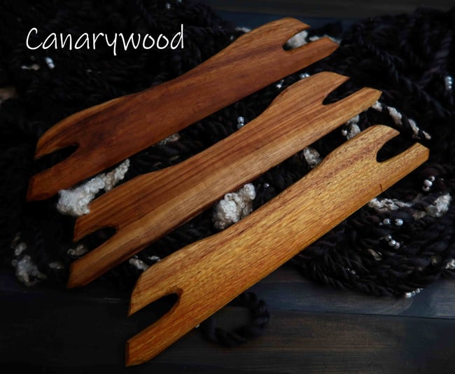 Wood Noods - Hand Carved Band/Stick Shuttles