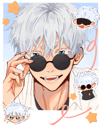 Image 5 of Flat Gojo (A La Carte): Print/Polaroid Options