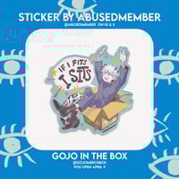 Image 1 of Sticky Gojo (A La Carte): Sticker Options