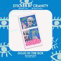 Image 3 of Sticky Gojo (A La Carte): Sticker Options