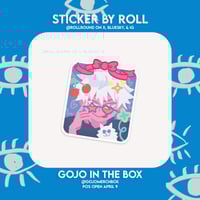 Image 2 of Sticky Gojo (A La Carte): Sticker Options