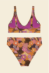 Image 2 of Sunny Days Bikini in Daisy Lane Pink