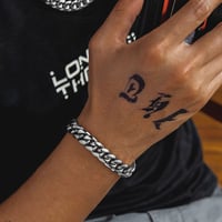 Image 4 of Silver Cuban Link Bracelet