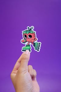Image 2 of Strawberry - Rollerblading