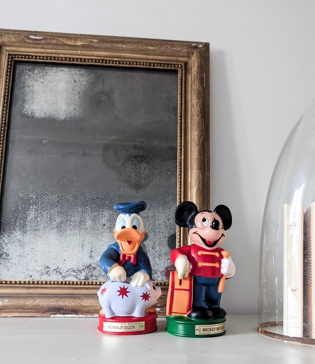 Tirelires vintage Mickey & Donald 