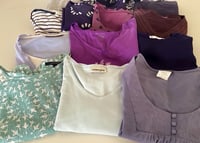 Image 2 of Memory Flowers custom created from a clients loved ones beautiful selection of tops