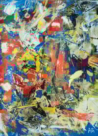 Image 6 of Rozenkranz - Original painting on mounted wooden panel. By Alan C. Martin