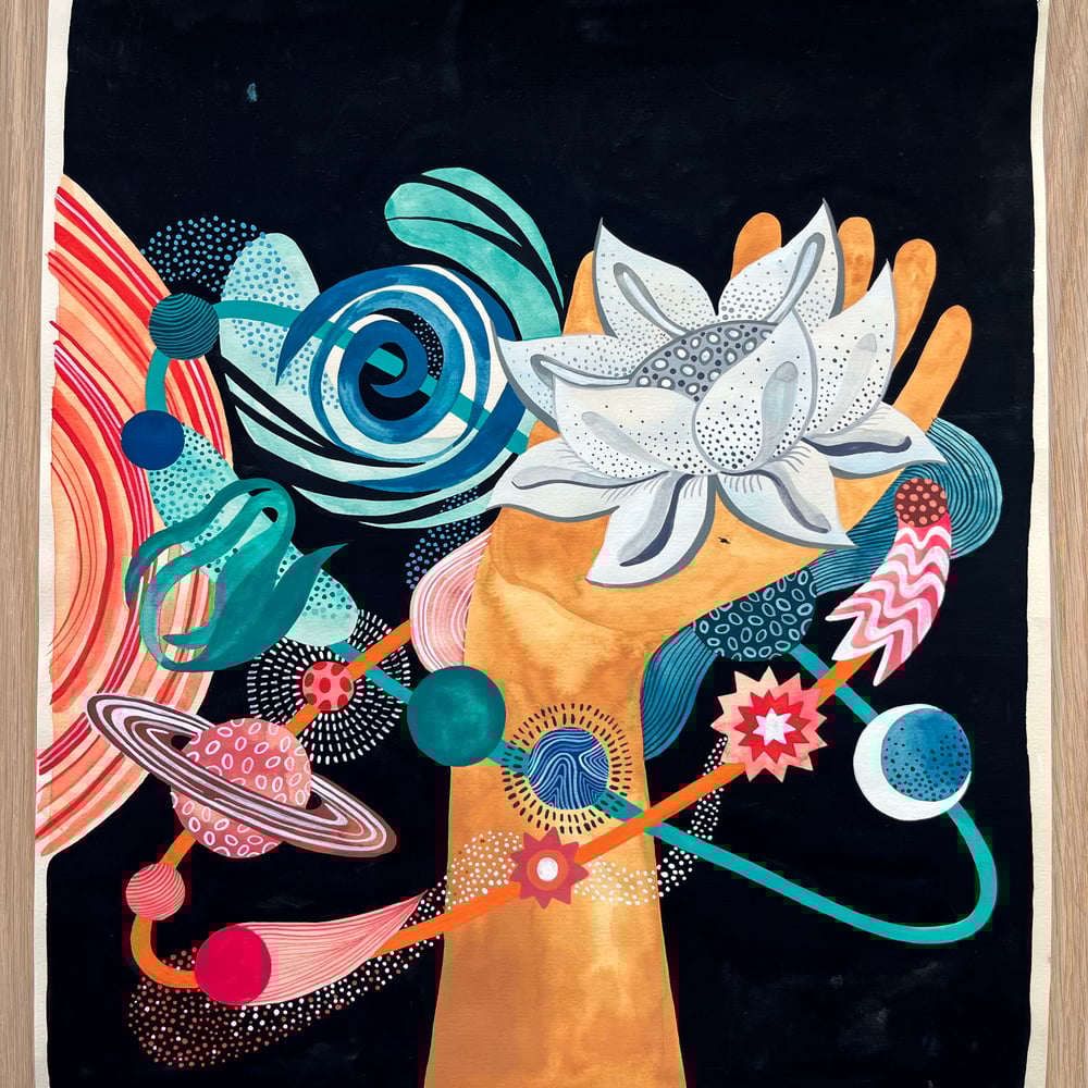 Original painting: In your hands