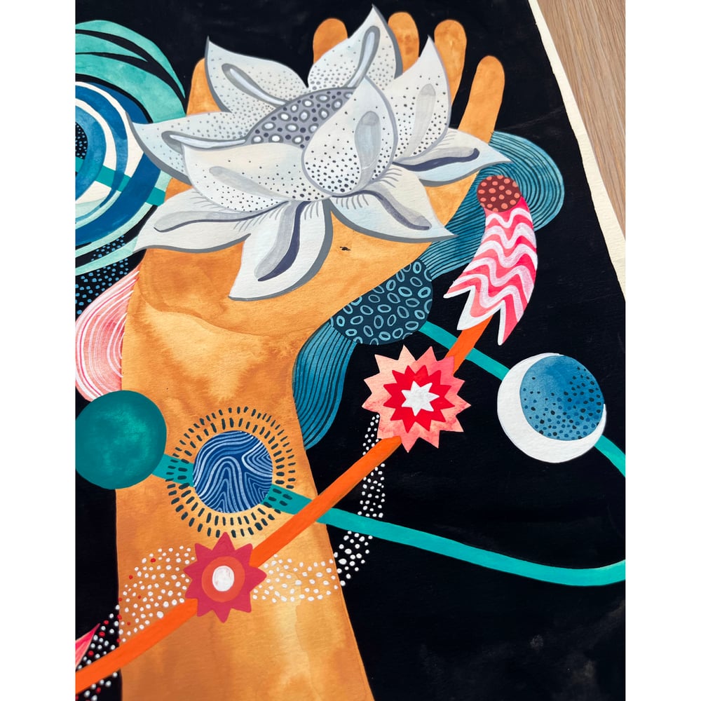 Original painting: In your hands