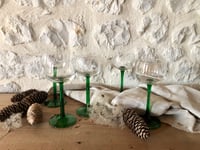 Image 1 of Verres à vin bancs anciens