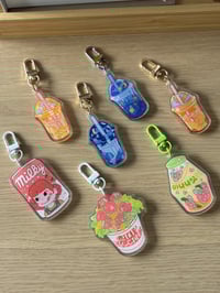 Image 1 of Asian Food and Beverage Keychains