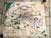 Image 2 of Carte scolaire ancienne de Paris 