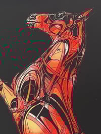 Image 2 of Rearing Horse – Black Edition