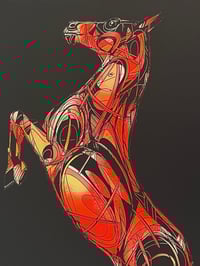 Image 5 of Rearing Horse – Black Edition