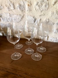 Image 13 of Grands verres à pieds anciens 