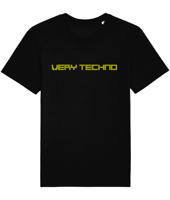 Image of VERY TECHNO Black-t