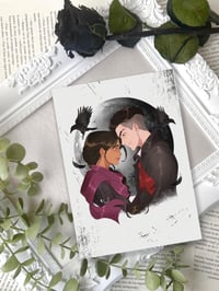 Lámina Seis de Cuervos.