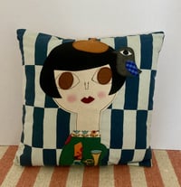 Image 1 of Dolly Girl Cushion Rose