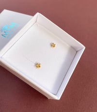 Image 2 of Boucles d'oreilles puces Flowers
